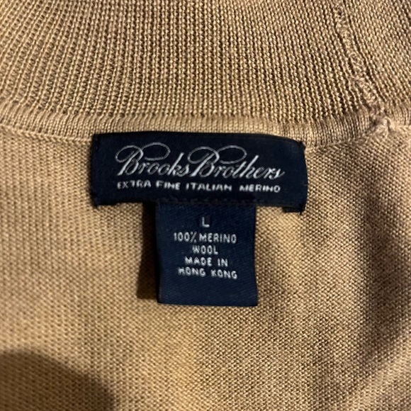 Brooks Brothers Women’s Large Beige Sweater - Picture 1 of 3